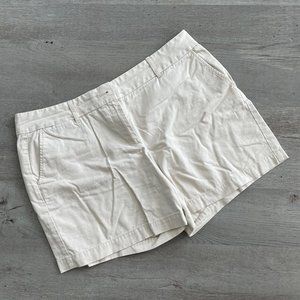 LOFT Khaki Riviera Shorts, size 12